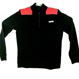 Vineyard Vines Shep Shirt Men Small Black Red UGA